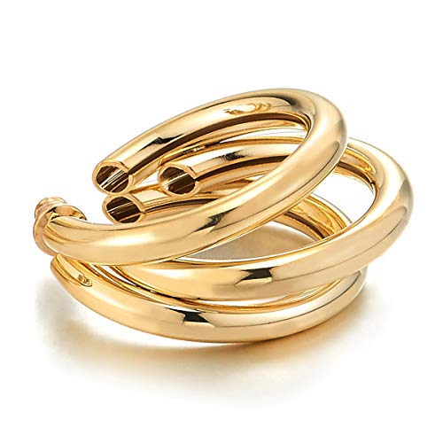 Alla Moda Colore Oro Statement Dichiarazione