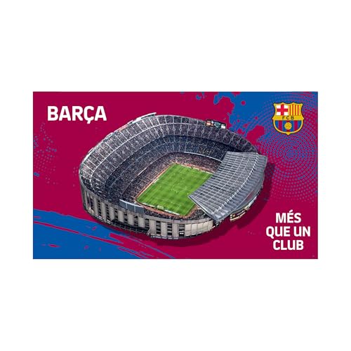Pegatina FC Barcelona para tapar imperfecciones de pared con el Estadio 1 mediano