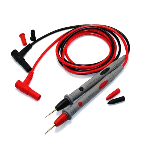1000V 20A Multimeter Test Leads Kit, Precision Sharp Probe Test Lead, Test Extension, Banana Test Lead Probe Clip Suitable for Multimeter Probes, Volt Meter Leads