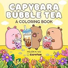 Official Insights Audiobook Capybara Bubble Tea: A Coloring Book (Capy Capybara) Full