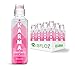 Karma Wellness Flavored Probiotic Water, Strawberry Lemonade, 18 Fl Oz (Pack of 12), Supports Digestive Health with Fiber, Low Calorie, 2 Billion Active Cultures