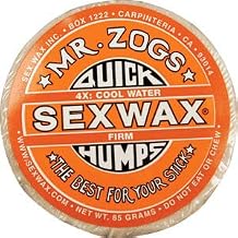 Sex Wax Quick Humps 4X Firm Mid Cool to Hot Water Surf Wax