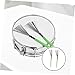 ibasenice Jazz Drum Brushes Carbon Steel Wire Percussion Accessories for Drummers Durable Maple Handles for Jazz and Rock Music Green