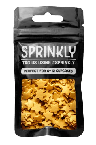 SPRINKLY - Glimmer Stars - Gold (Jumbo) - 25g
