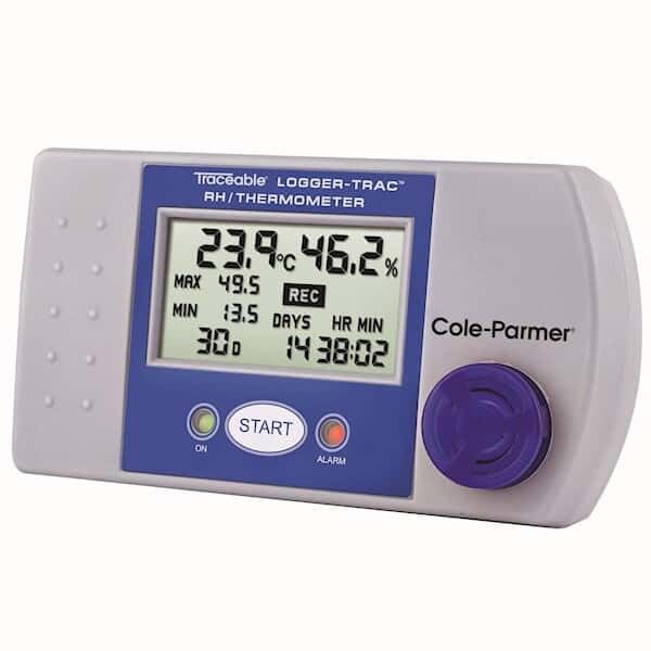 Traceable Temperature and Relative Humidity Data Logger with Calibration