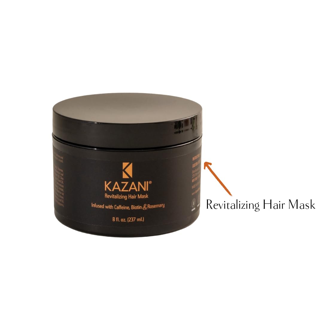 Kazani Revitalizing Hair Mask | Caffeine, Biotin, Rosemary
