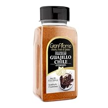 GranAroma Guajillo Chile Powder, Mexican Cuisine, Soups & Sauces 8 Ounce