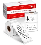 Phomemo Zelfklevend adresetiketten op 3 rollen voor M120/M220/M110/M200 labelprinter, 25 x 67 mm,...