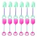 TOYANDONA 12Pcs Drôle Jouet Pelles en Plastique Enfants Plage De Sable Pelle Enfants Jouets Enfants Jouets De Plage pour Enfants Plage Pique Sable Pelles Jouets ( Style Aléatoire )