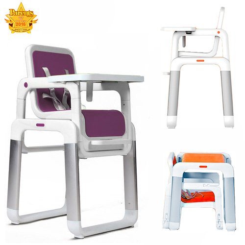 STAR Ibaby Pouch  Chaise haute convertible en table + chaise violet