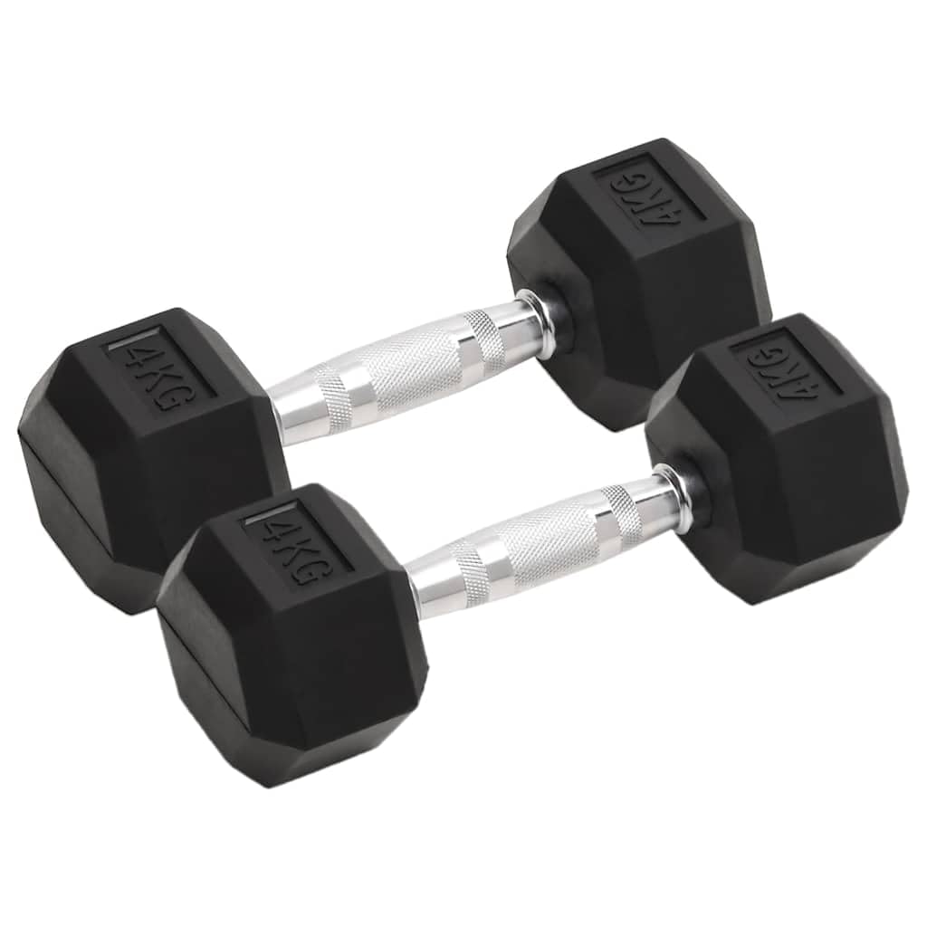 Narzędzia domowe - hantle 2 szt. 8 kg żeliwo