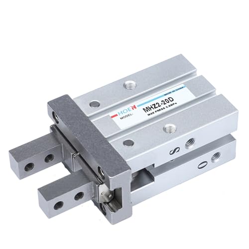 Cilindro neumático MHZ2-10S de simple efecto normalmente abierto en aluminio 5