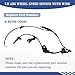 Getfarway 89546-30080 / LH ABS Wheel Speed Sensor with Wire Compatible with Lexus GS RC Series IS250 IS350 RC350 GS250 GS350 GS450 2011 2012 2013 2014 Rear Left Driver Side