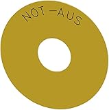  Siemens SIRIUS ATC-Fonds Rund für Taster Pilz mit Aufschrift not-aus