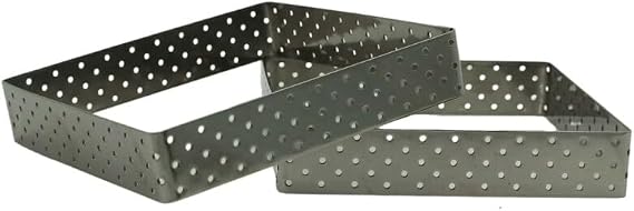 Delikli Tart Kalıbı 10x10x2 2 li