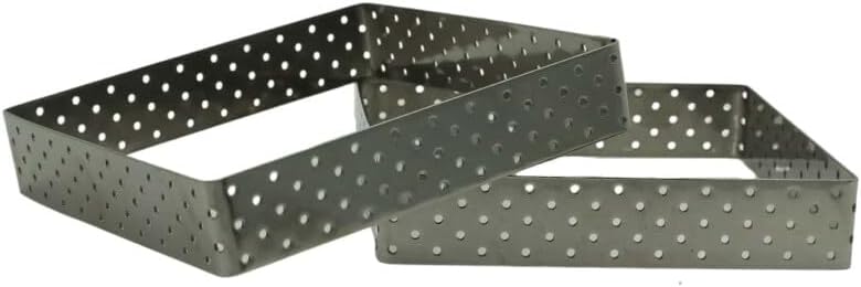 Delikli Tart Kalıbı 10x10x2 2 li
