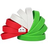 Qualité du Bracelet: Rapport de test CE/REACH. Fabriqué en 100% silicone de haute qualité, respectueux de l'environnement et doux. Imperméable, durable et extensible confortable