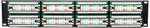 Steren 310-348 Cat5E 48-Port Loaded Patch Panel #TOP1