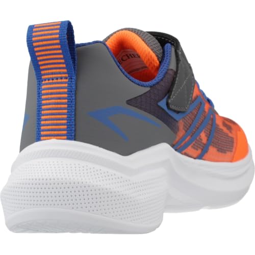 Baskets basses enfant Skechers MICROSPEC VELOCITY - vue 4