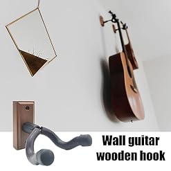 Support de guitare | Crochet mural en bois pour guitares acoustiques, ukulélés, guitares électriques Frifer - Les Beatles, Paul McCartney, John Lennon, RIngo Starr, George Harrison Support de guitare | Crochet mural en bois pour guitares acoustiques, ukulélés, guitares électriques Frifer – Image 2