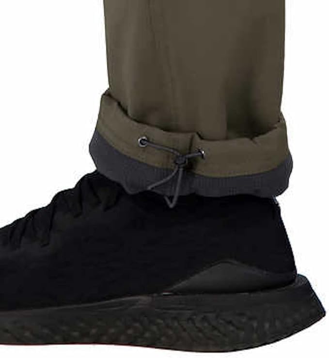 Gerry Men's Venture Fleece Lined Stretch Comfort Pant (Green, 30x34)4