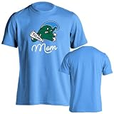 Tulane Green Wave Mom Short Sleeve T-Shirt Light Blue 3X-Large