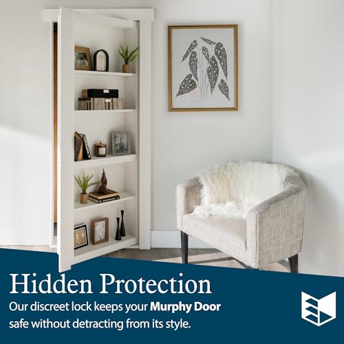 MURPHY DOOR® Hidden Door Book Latch.