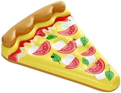 Floatie Kings Neapolitan Pizza Lounge Pool Float - Giant Premium Inflatable
