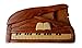 Handmade Wooden Art TRICK SECRET Piano Jewelry Puzzle Trinket Box (3026)