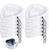 Steam Cleaner Pads,RoadLoo Pack of 12 Steam Mop Pads Microfibre Cloths Cleaning Pad Cover Washabl...