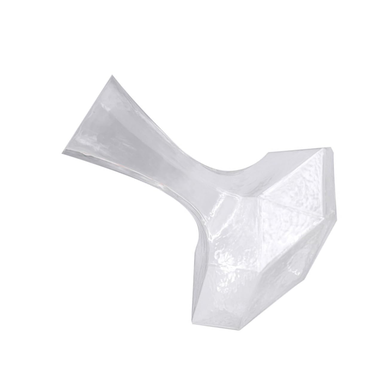 Cabilock Geometric Shaped Wine Decanter Fast Brandy Decanter for Home Use Wine Accessory for Elegant Entertaining and Serving