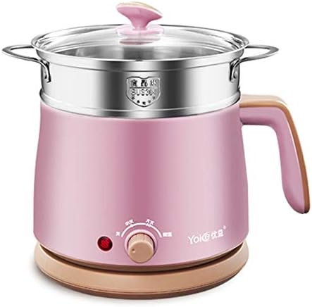 Olla Eléctrica Mini Acero Inoxidable Roja PNAWLLCF 1.5L