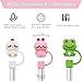GGDECA 15Pcs Straw Toppers for Stanley Cup, Silicone 10mm Straw Cover Cap for Stanley 30 40oz Tumblers, Reusable Lid Accessories