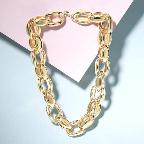 Image of Rubans Demi Fine Stainless Steel Necklace Chain Link Gift for Women & Girls