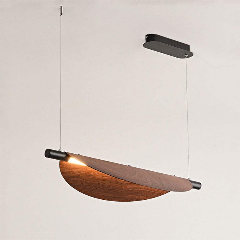 Lámpara colgante creativa nórdica Accesorios de iluminación de suspensión para el hogar Lámpara colgante de hardware Lámpara marrón Iluminación interior simple Iluminación ajustable regulable para