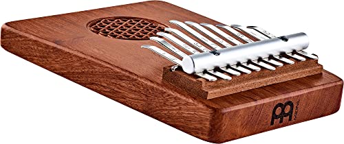 Sonic Energy Massivkörper Kalimba – C-Dur, 10 Töne – Mammutbaumholz, mit Lebensblume – Für Meditation, Yoga, Percussion – Inkl. Zubehör (KL1002FOL)