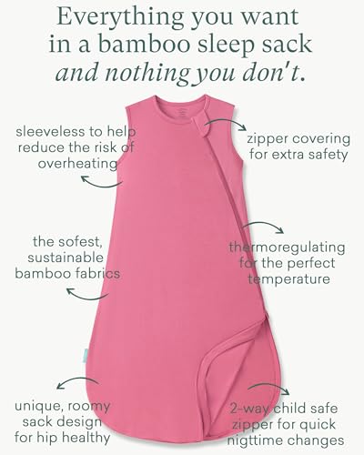 Image of PurComfy Extra-Long Toddler Sleep Sack, Premium Bamboo Viscose Summer Sleeping Bag Supersoft 0.5 TOG Wearable Blanket 3T-4T-5T