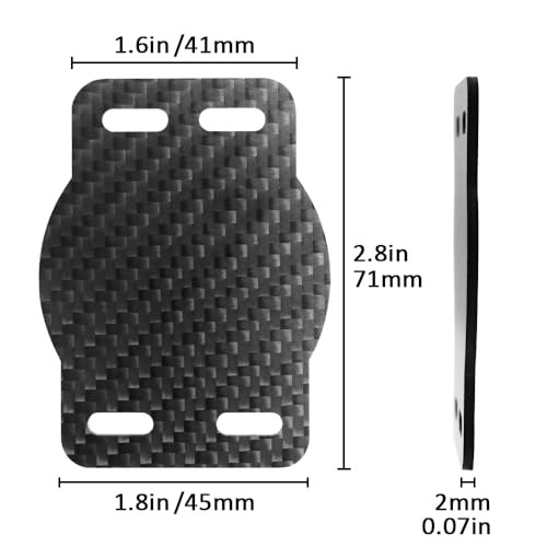 Leg Length Cleat spacers shims for SPEEDPLAY Zero for Wahoo Pedals Height: 0.5-2MM Long and Short Leg Adjustment Pads Fitting Shim (2MM+Screw) - Thumbnail 7