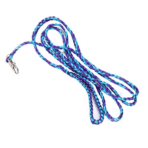 Image of Hamster Harness, Adjustable Squirrel Harness Leash Small Animal Outdoor Walking Training Rope for Pet Dwarf Hamster Gerbil Rat Mouse(Blue Purple)