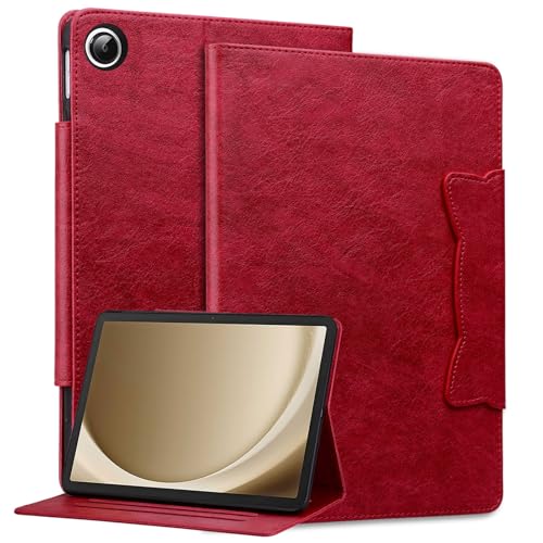 Protège Tablette Samsung Tab A9 Rouge pour Éviter les Rayures d'Écran