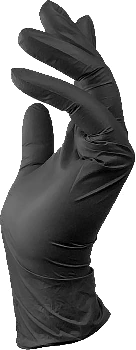 VAM FOOD TOUCH Guanti in Nitrile 4 Grammi, ideali per Settore ALIMENTARE, Ho.Re.Ca, Estetica e Tatuatori, di Qualità Superiore (1000, L)