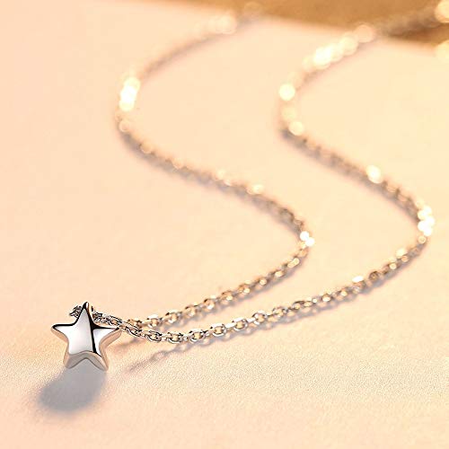 Collier solide femmes pendentif bijoux filles accessoires mode - 7
