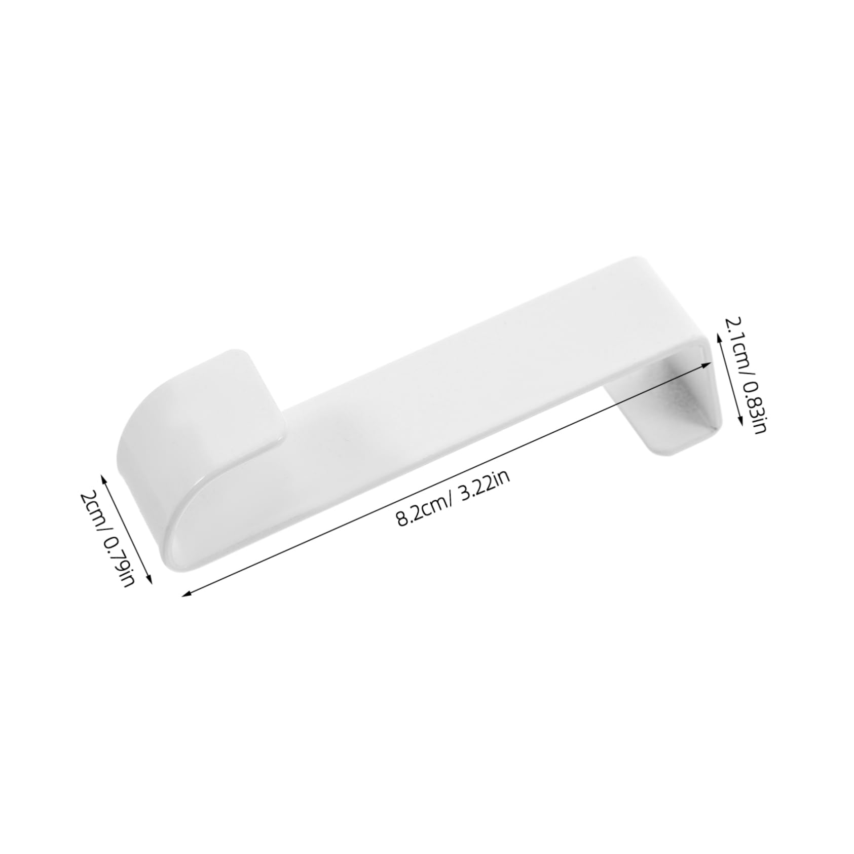 Angoily 4Pcs Over Door Hooks Heavy Duty Towel Rack for Bathroom and Closet No Drill Metal Hangers for Quick Installation Stylish Multi Purpose Storage for Coats and Towels