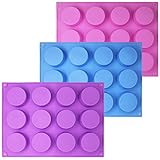 molde oreo gigante Aplicaciones flexibles: flexible y antiadherente. Los productos horneados se despliegan fácilmente. No te preocupes por la rotura de este molde de silicona durante el uso.