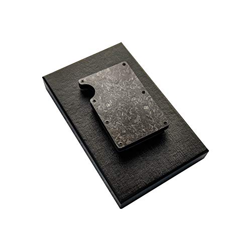 Carbon Fiber RFID wallets for men- Minimalist wallets for men - Carbon fiber card holder - Metal Money clip- Compact Carbon fiber wallet for men- Compact wallet- RFID wallet