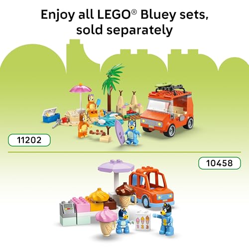 LEGO DUPLO Bluey: Bluey’s Family House with Memory Game - Toddler Toy for Kids Ages 3+ - Memory Game Playset Includes Bluey Figure - Preschool Toy Gift Idea for 3 Year Old Girls and Boys - 10459 - image 7