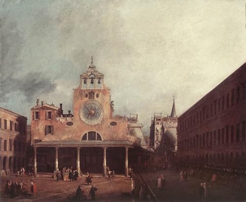 Poster Graffiti San Giacomo di Rialto Canaletto déco murale 60x90cm