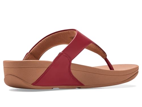Image of FitFlop Womens Lulu Leather Toe Post Sandals