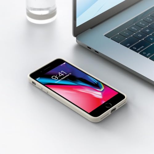 Image of for iPhone 8 Plus Case White, Scratch Resistant with Soft Touch, Slim Thin Phone Cover for iPhone 7 Plus 5.5 inch