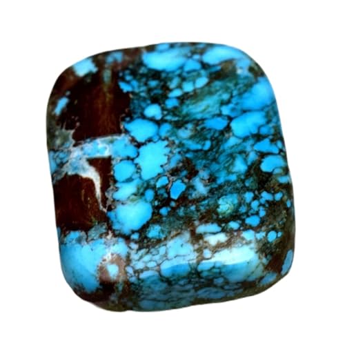 Bague turquoise naturelle pour fabriquer soi-même un pendentif en pierre fine